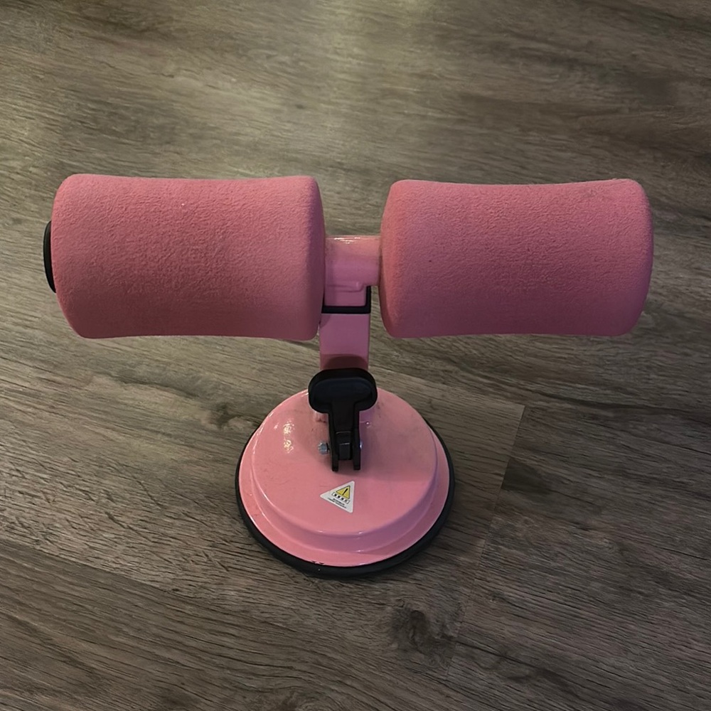 Pink crunch Accessory with Foam Padding and Suction Base